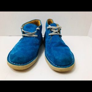 boys black desert boots